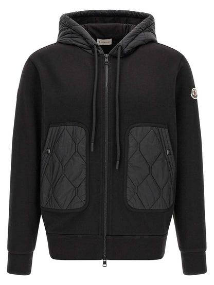 Black Polyamide Cardigan