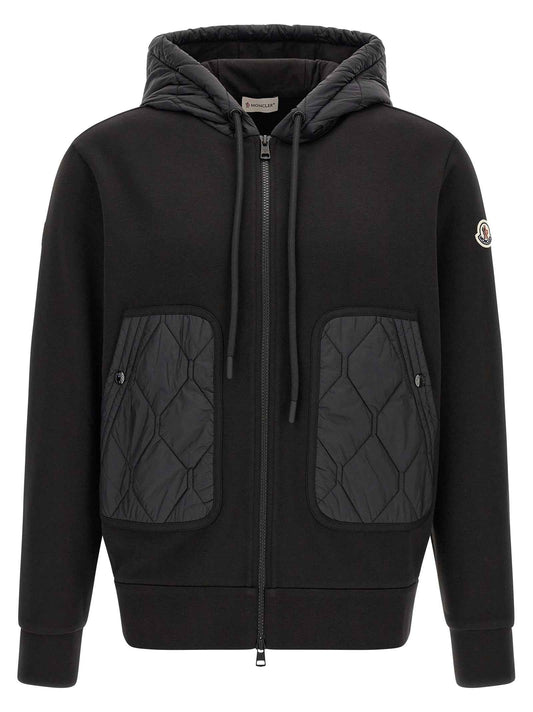 Black Polyamide Cardigan