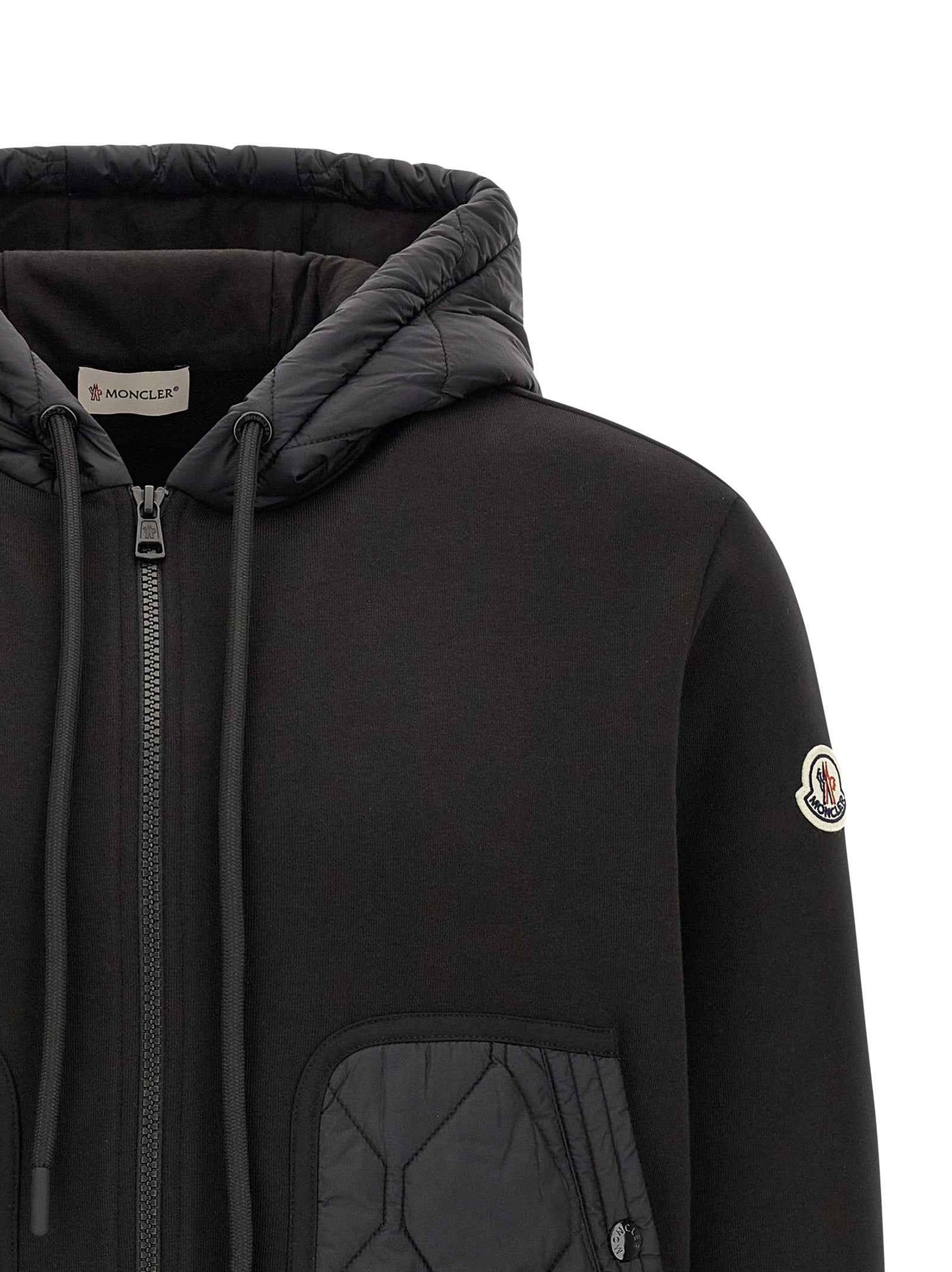 Black Polyamide Cardigan
