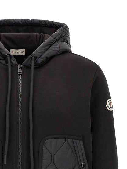 Black Polyamide Cardigan