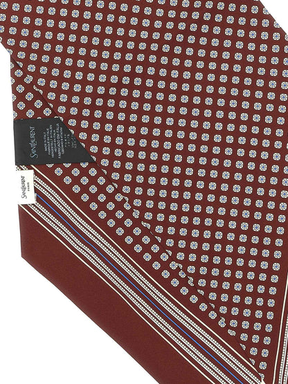 Bordeaux Silk Foulard