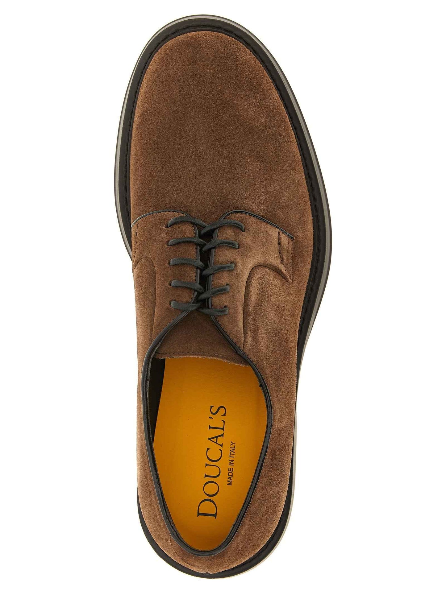 Brown Lamb Leather Oxfords And Derbies