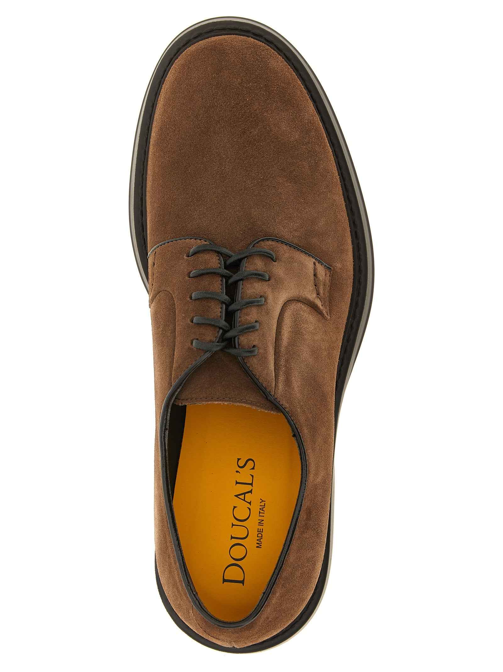 Brown Lamb Leather Oxfords And Derbies