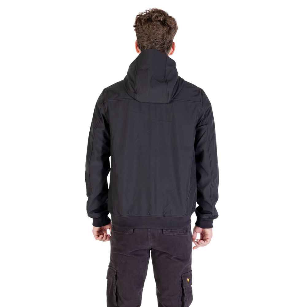 Black Polyester Parka