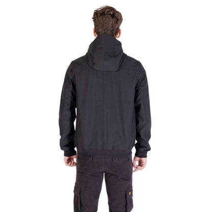 Black Polyester Parka