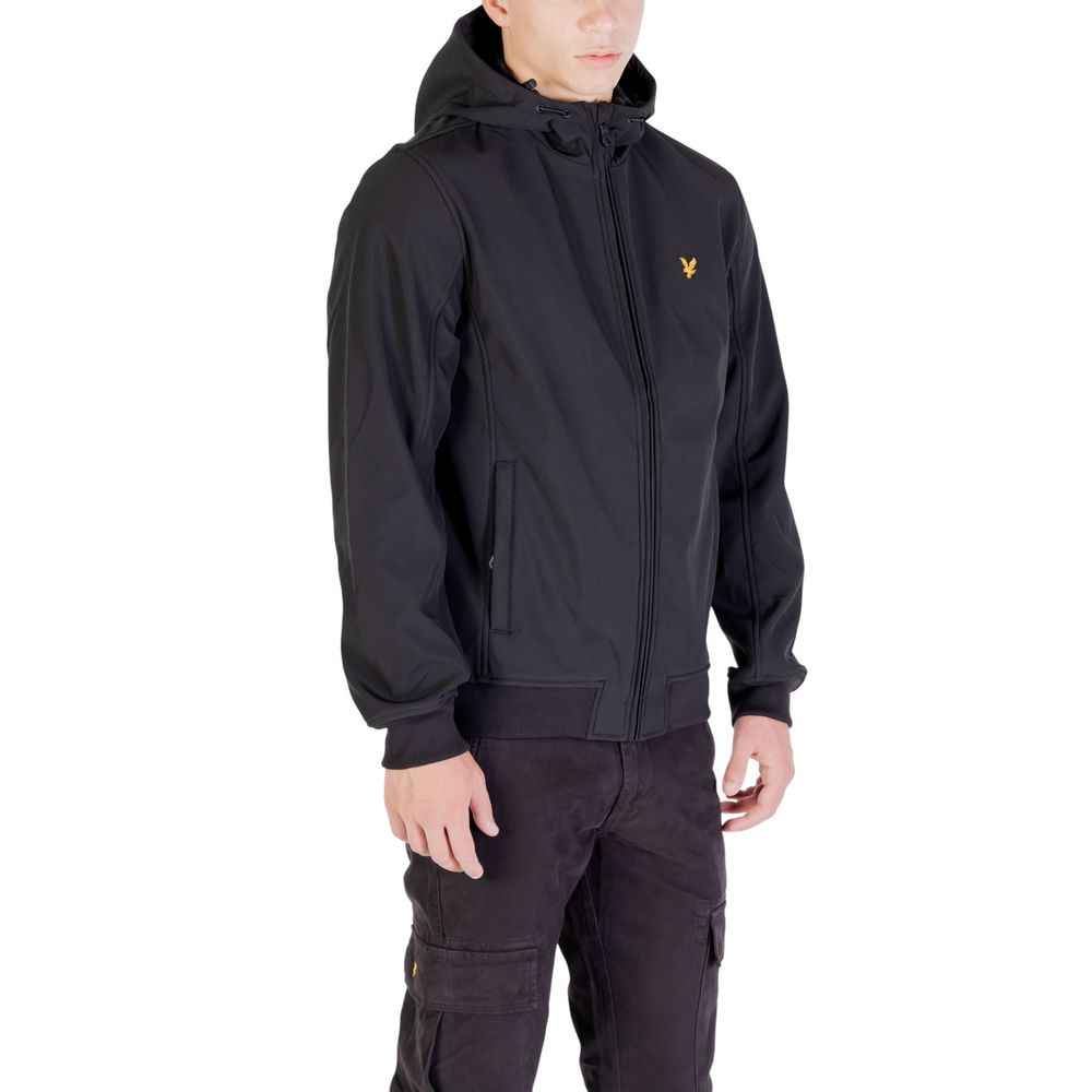 Black Polyester Parka