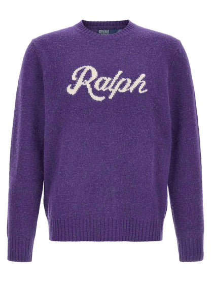 Purple Wool Cardigan