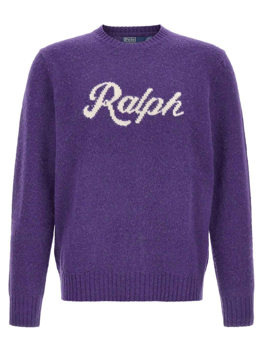 Purple Wool Cardigan