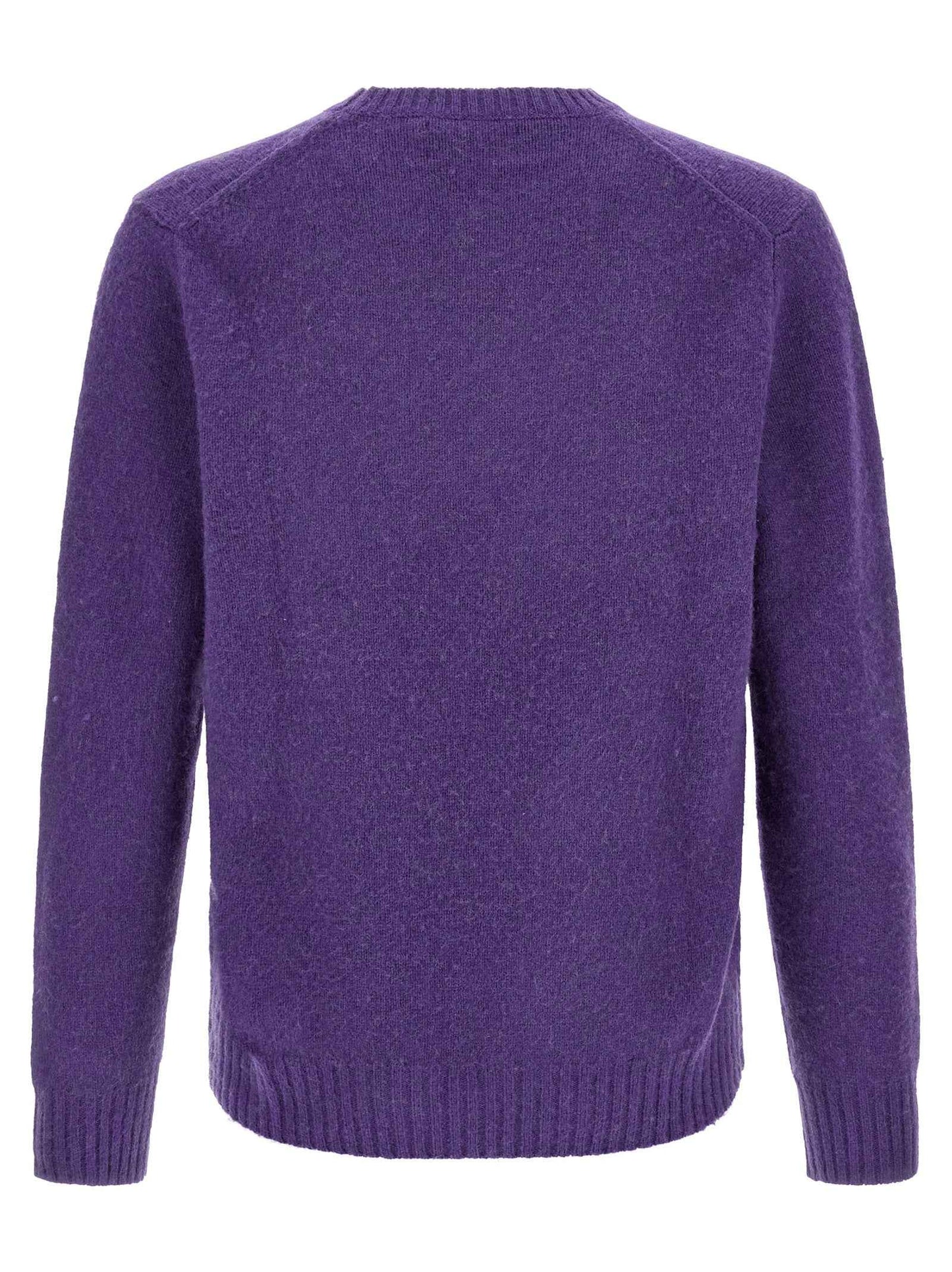 Purple Wool Cardigan