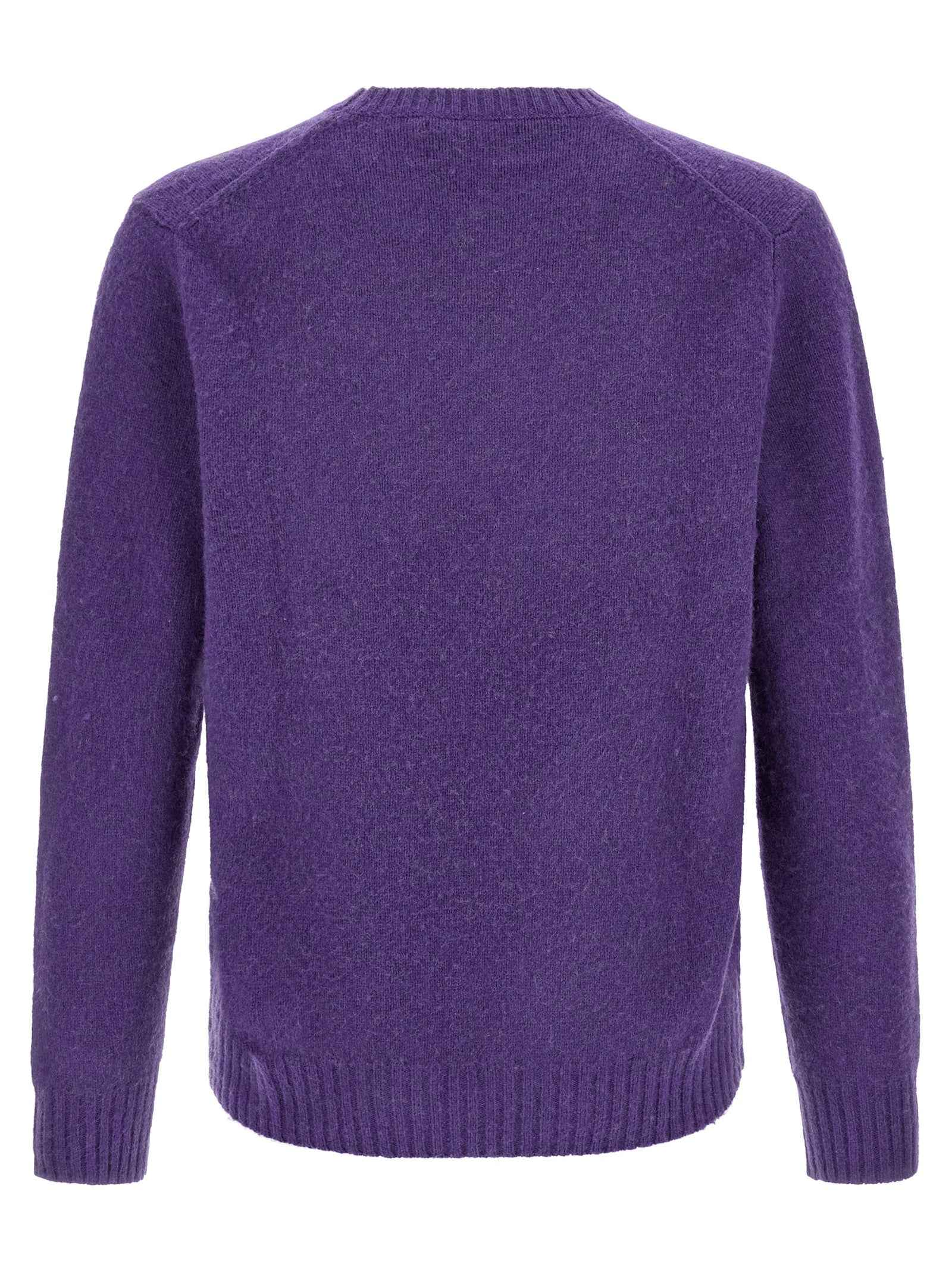 Purple Wool Cardigan