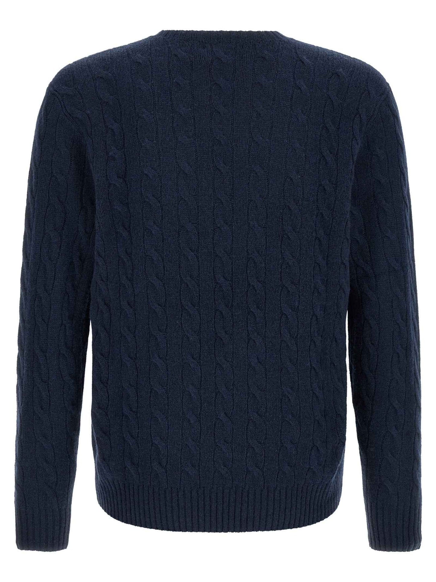 Blue Wool Cardigan