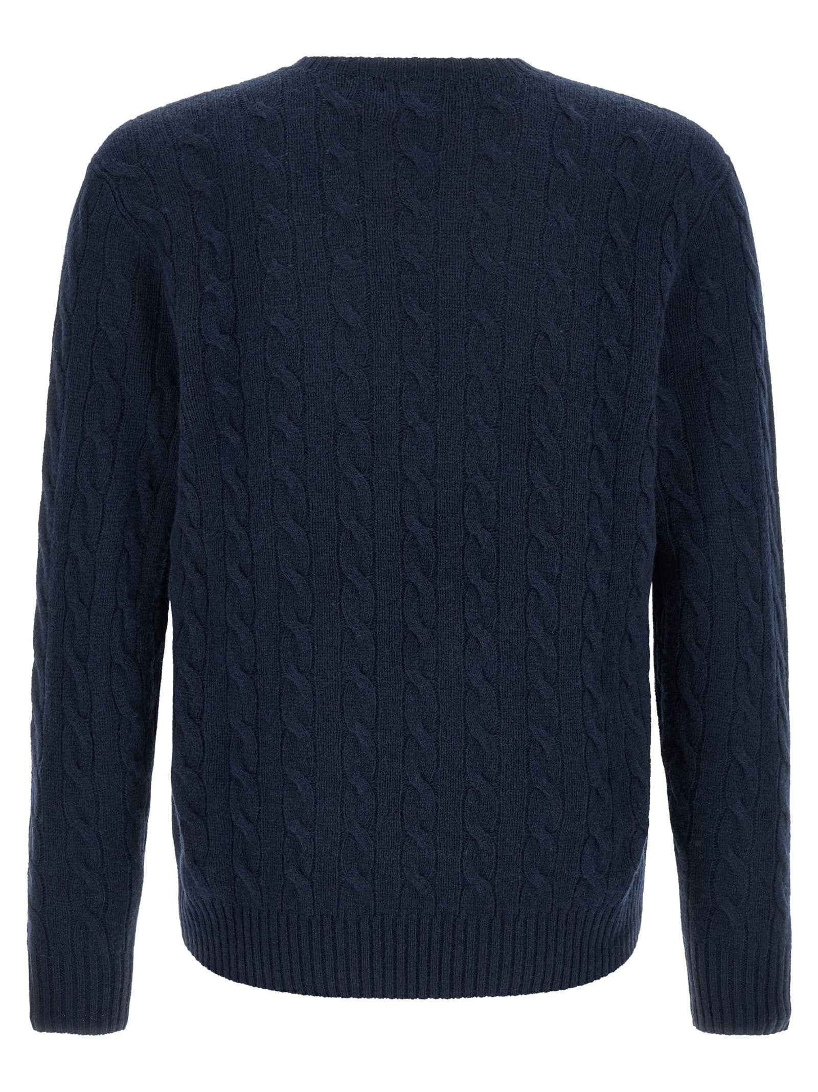 Blue Wool Cardigan