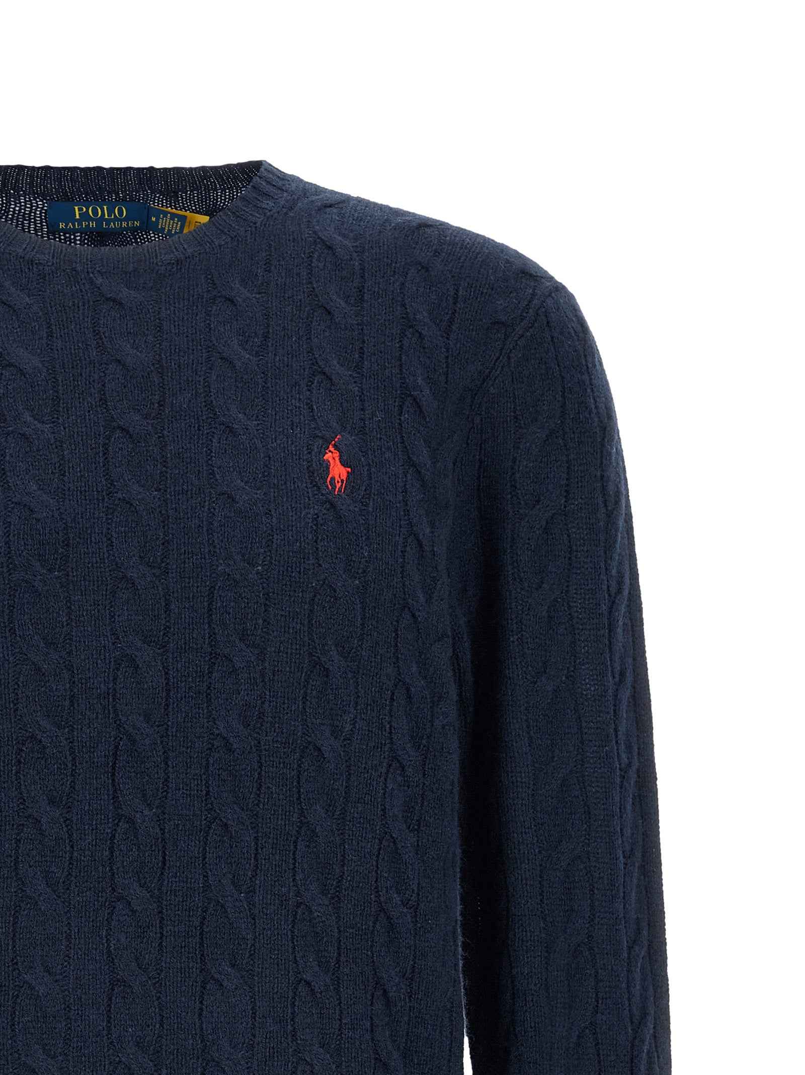 Blue Wool Cardigan