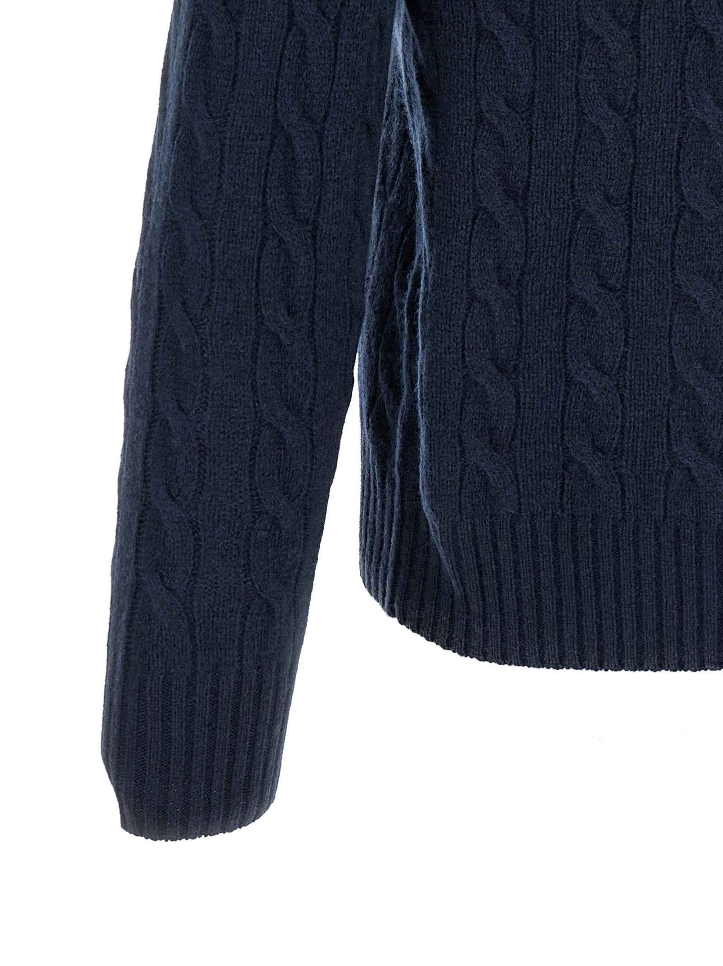 Blue Wool Cardigan