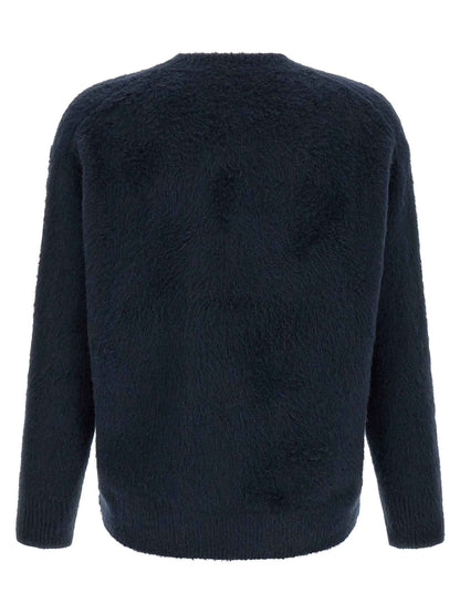 Blue Cotton Cardigan
