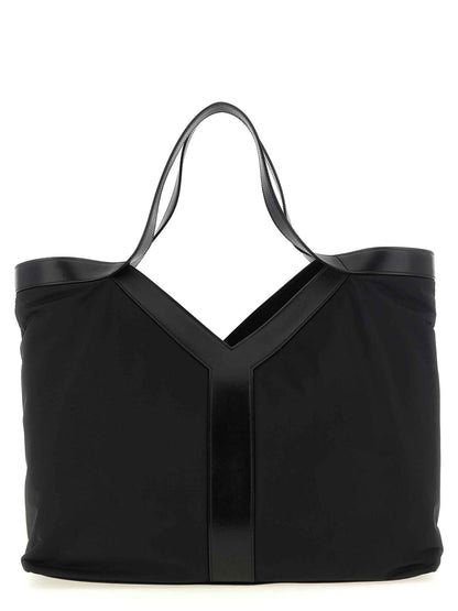 Black Calfskin Tote Bag