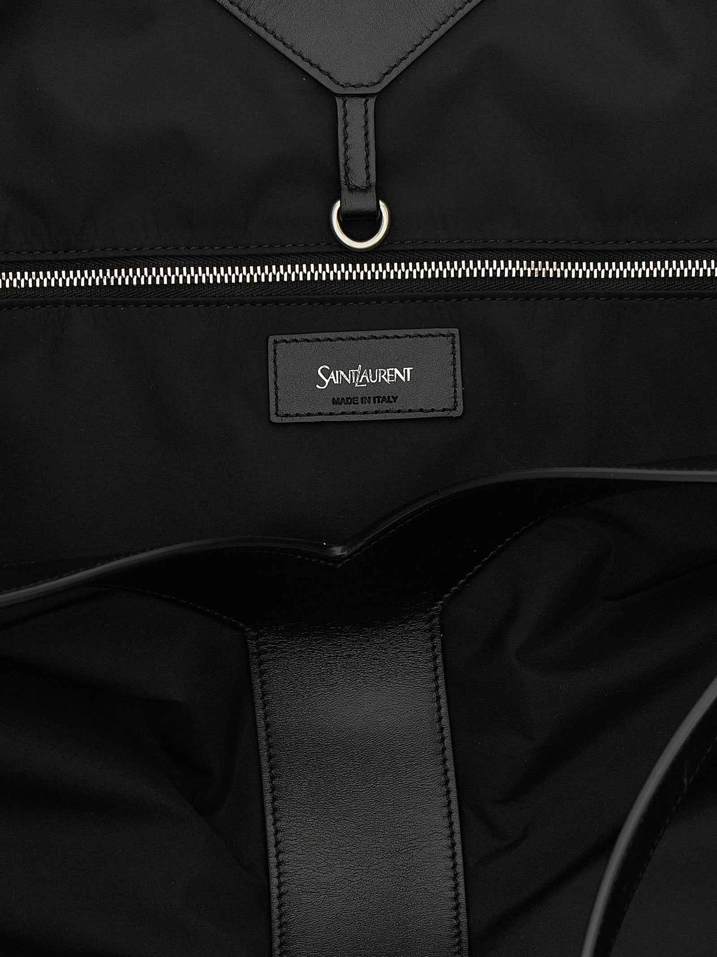 Black Calfskin Tote Bag