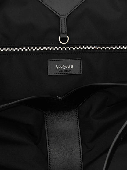 Black Calfskin Tote Bag