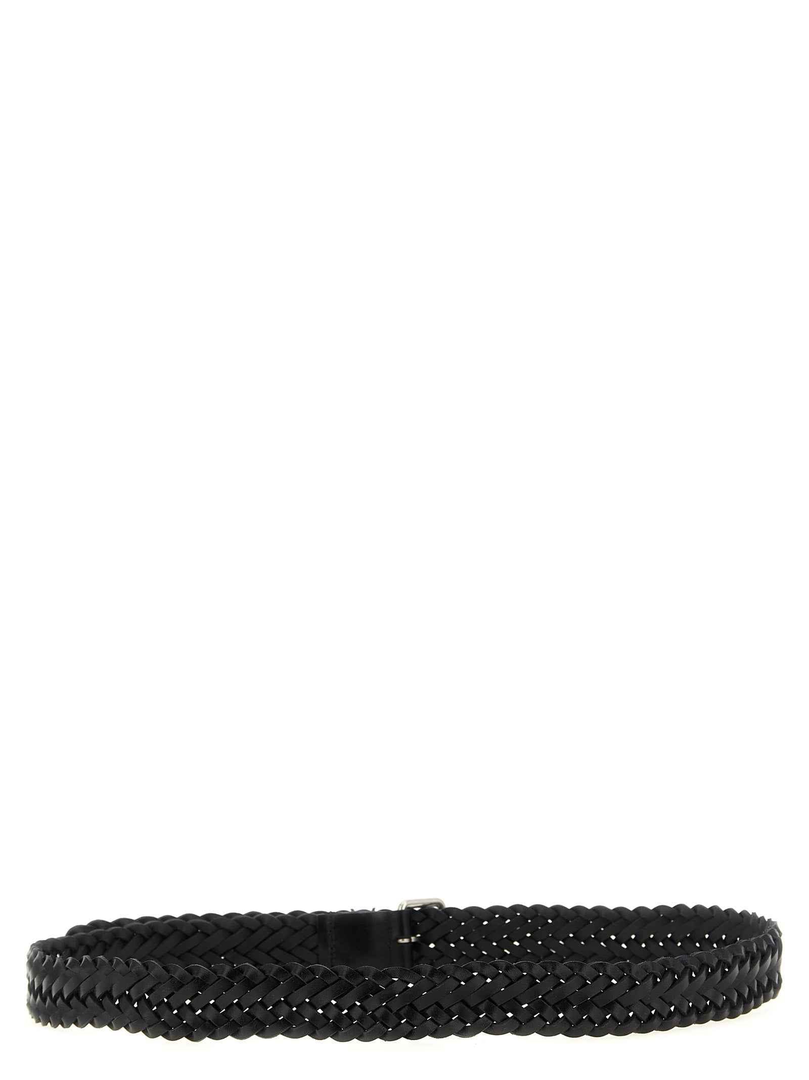 Black Calfskin Regular Belt