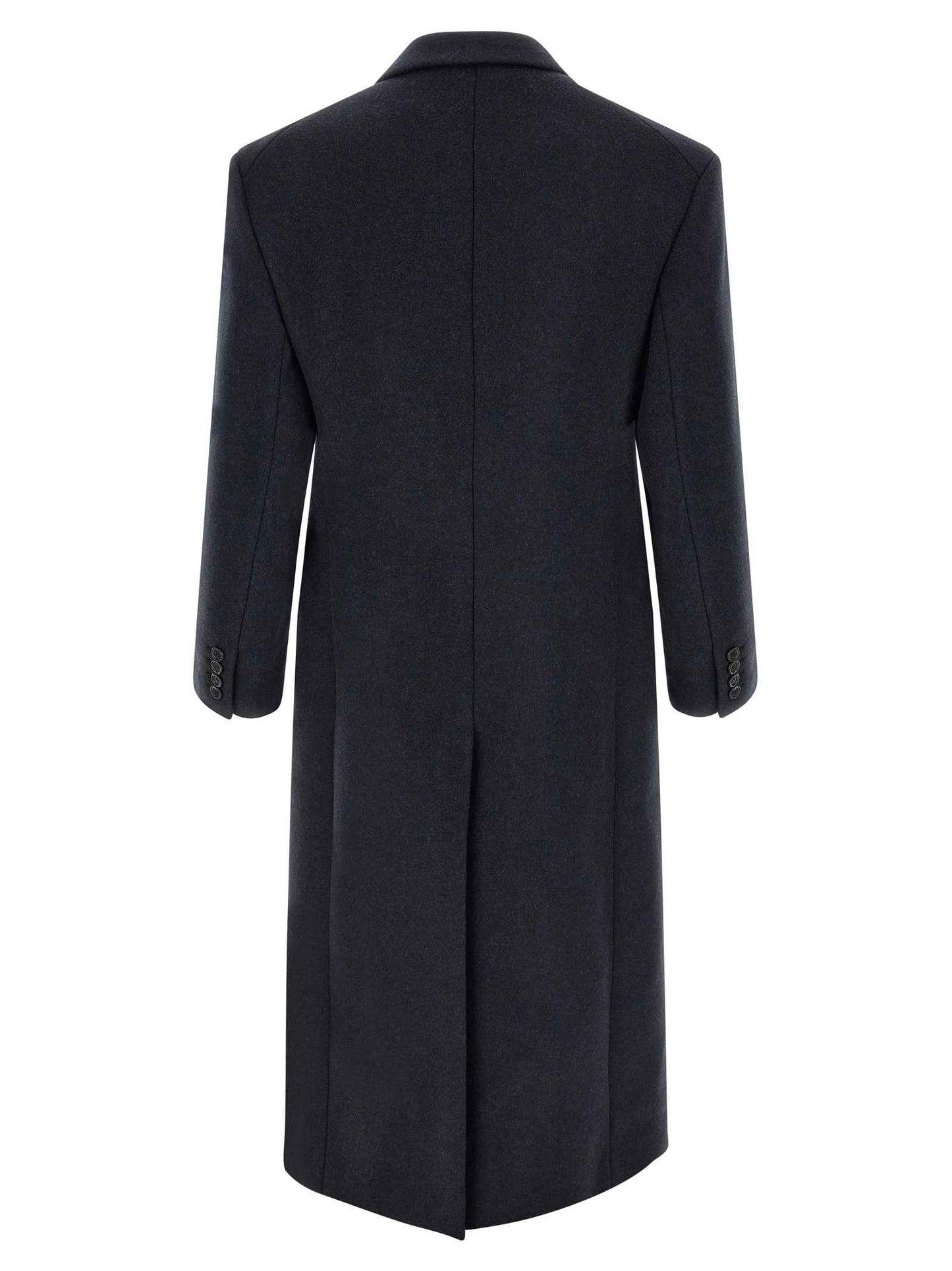 Blue Wool Coat