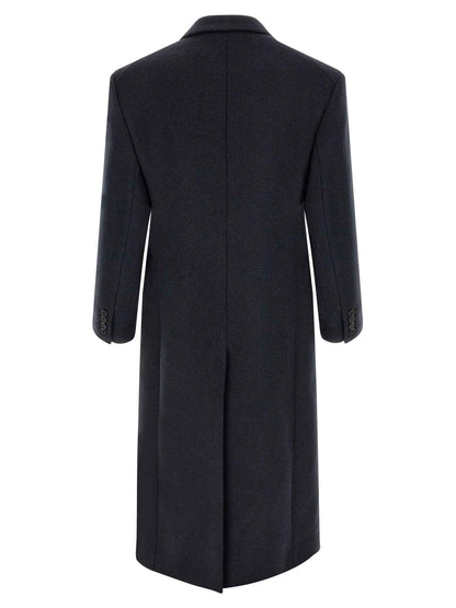 Blue Wool Coat