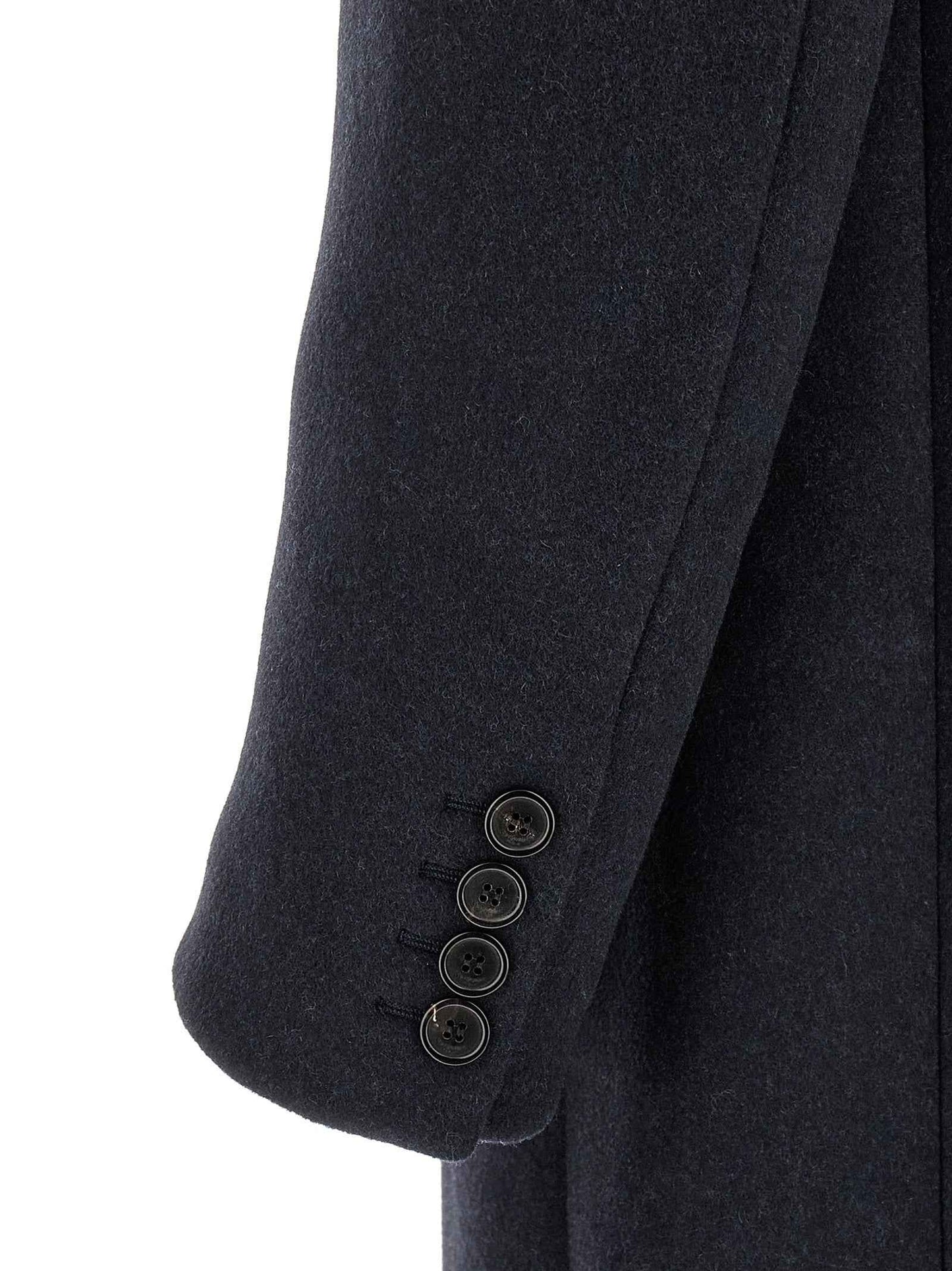 Blue Wool Coat