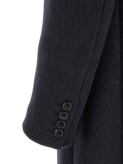 Blue Wool Coat