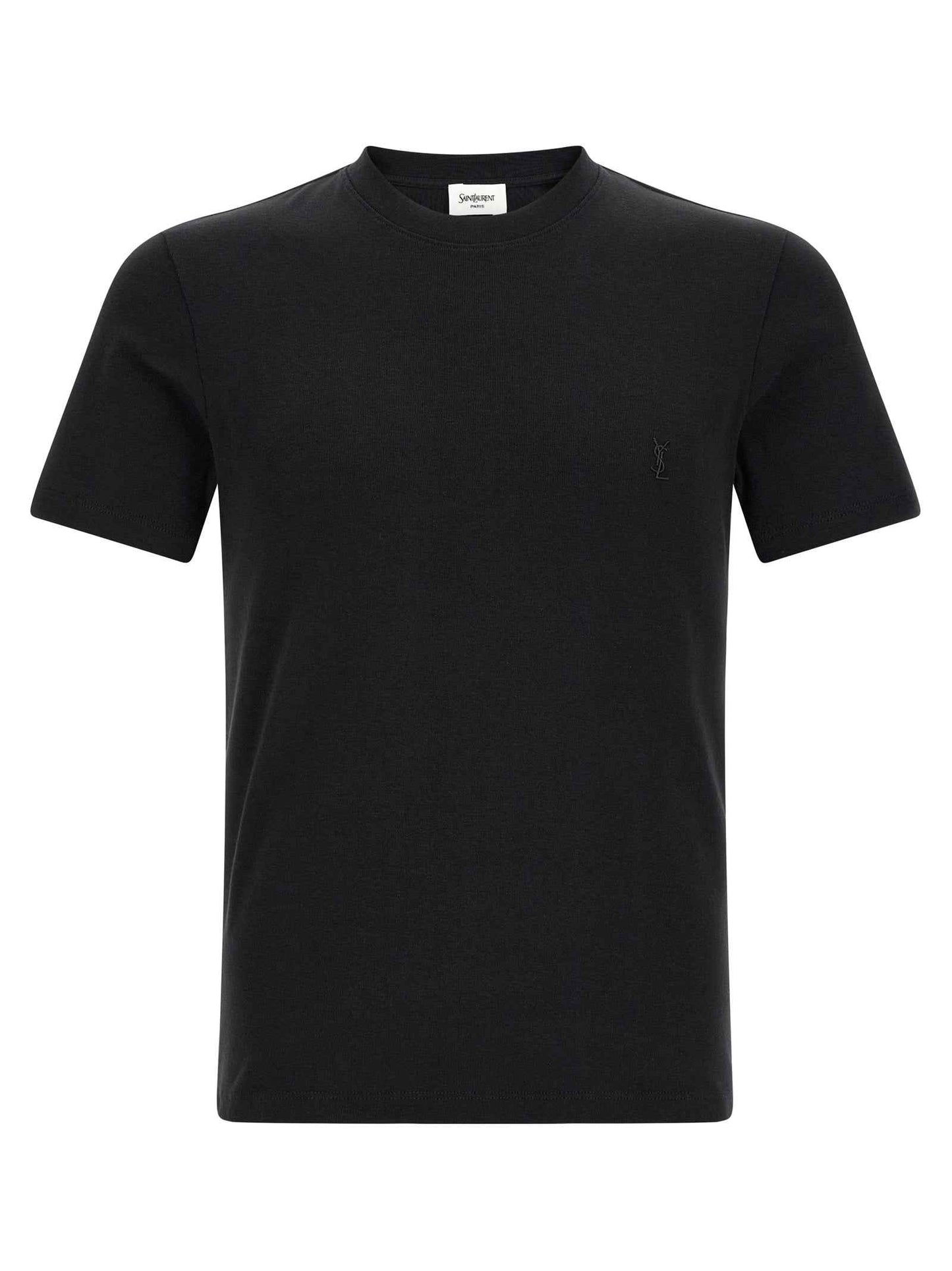 Black Cotton T-Shirt