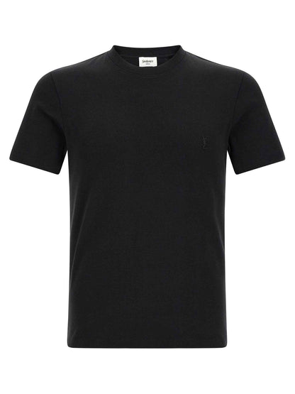 Black Cotton T-Shirt