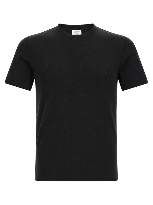 Black Cotton T-Shirt