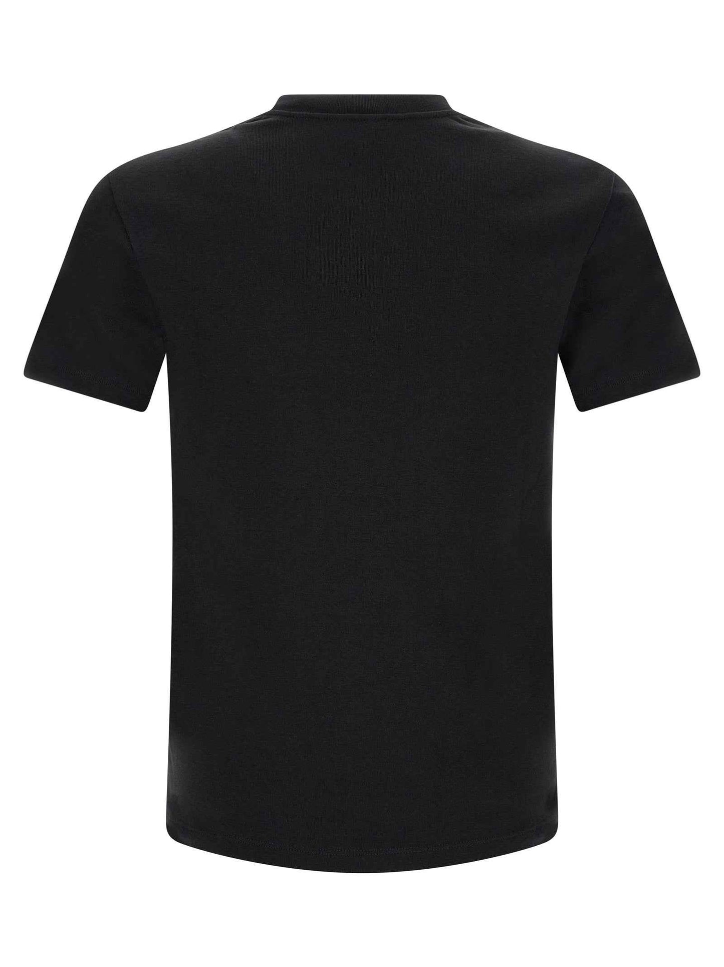 Black Cotton T-Shirt