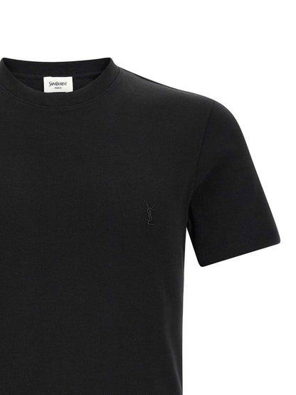 Black Cotton T-Shirt