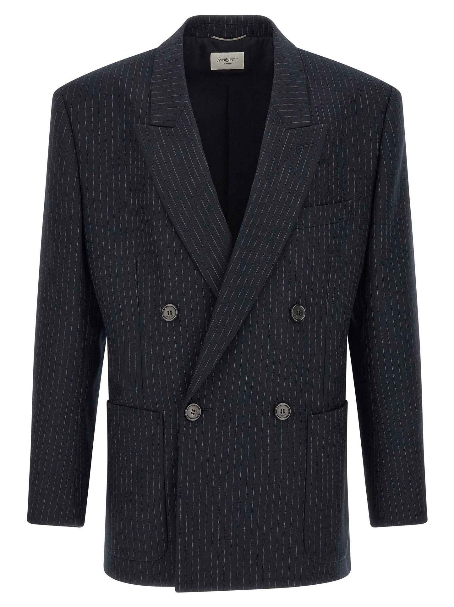 Blue Wool Blazer