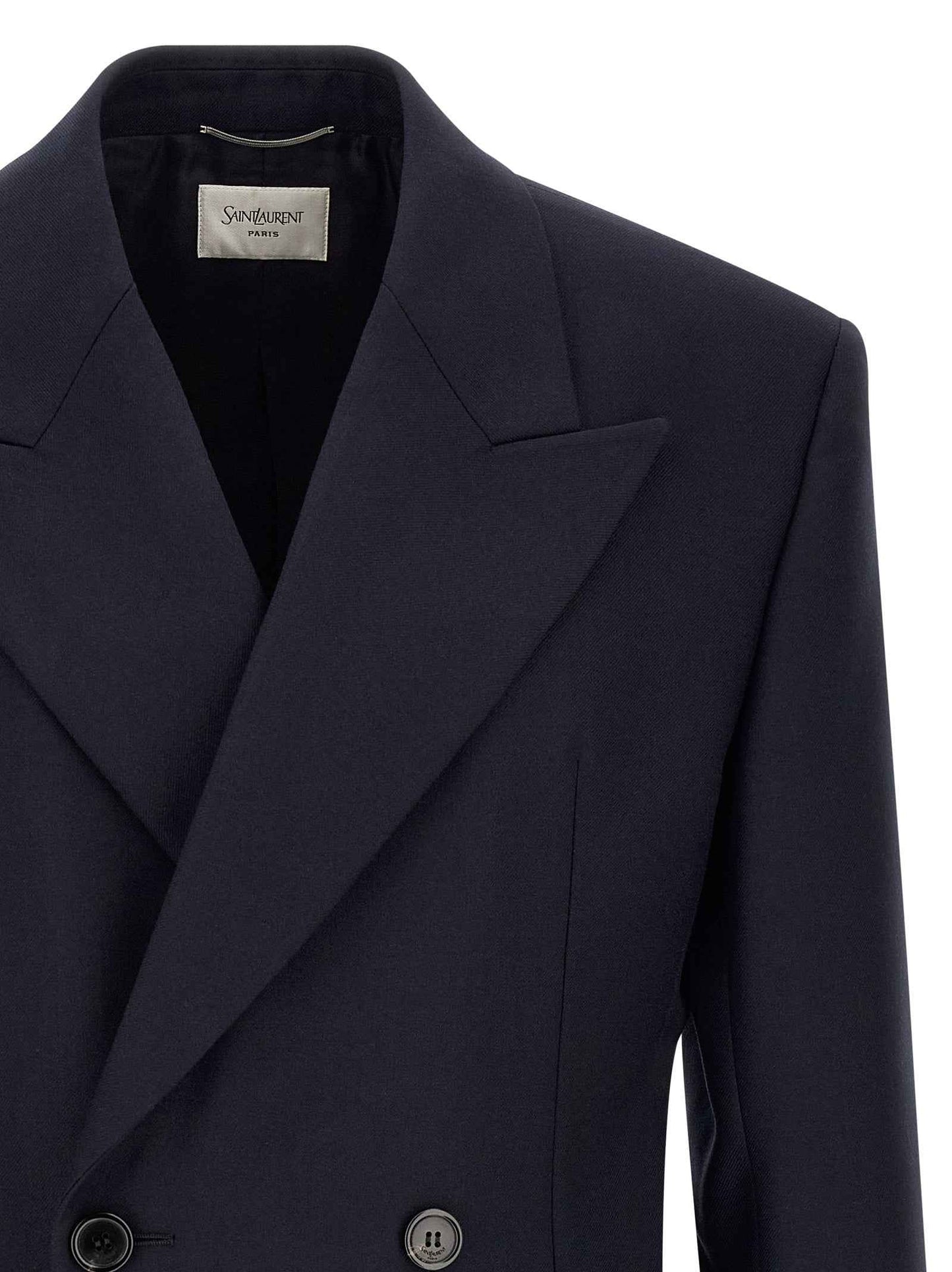 Blue Wool Blazer