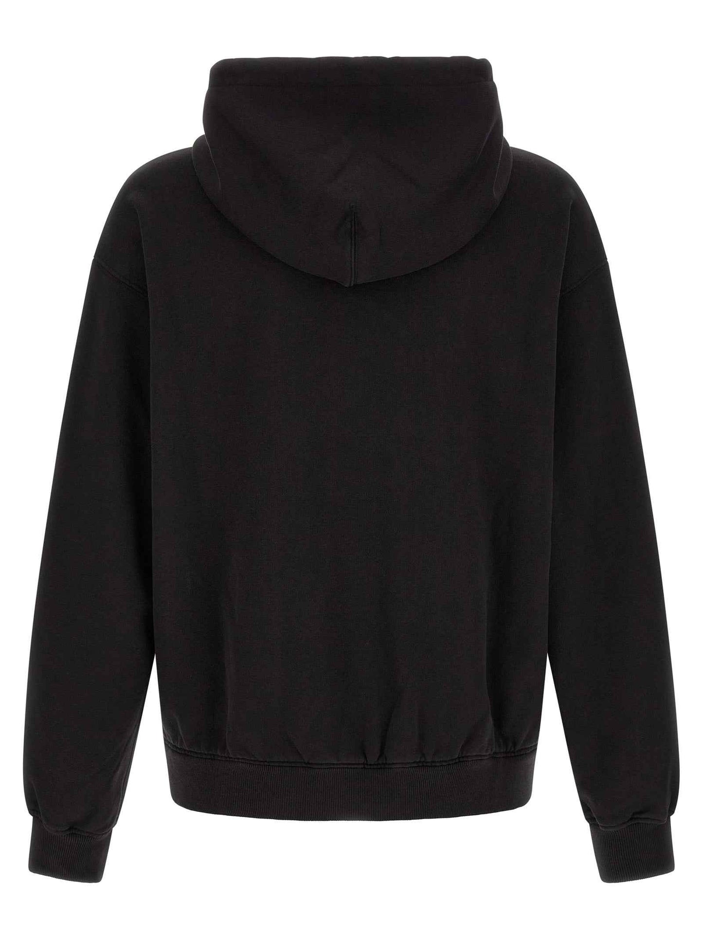 Black Cotton Sweatshirt