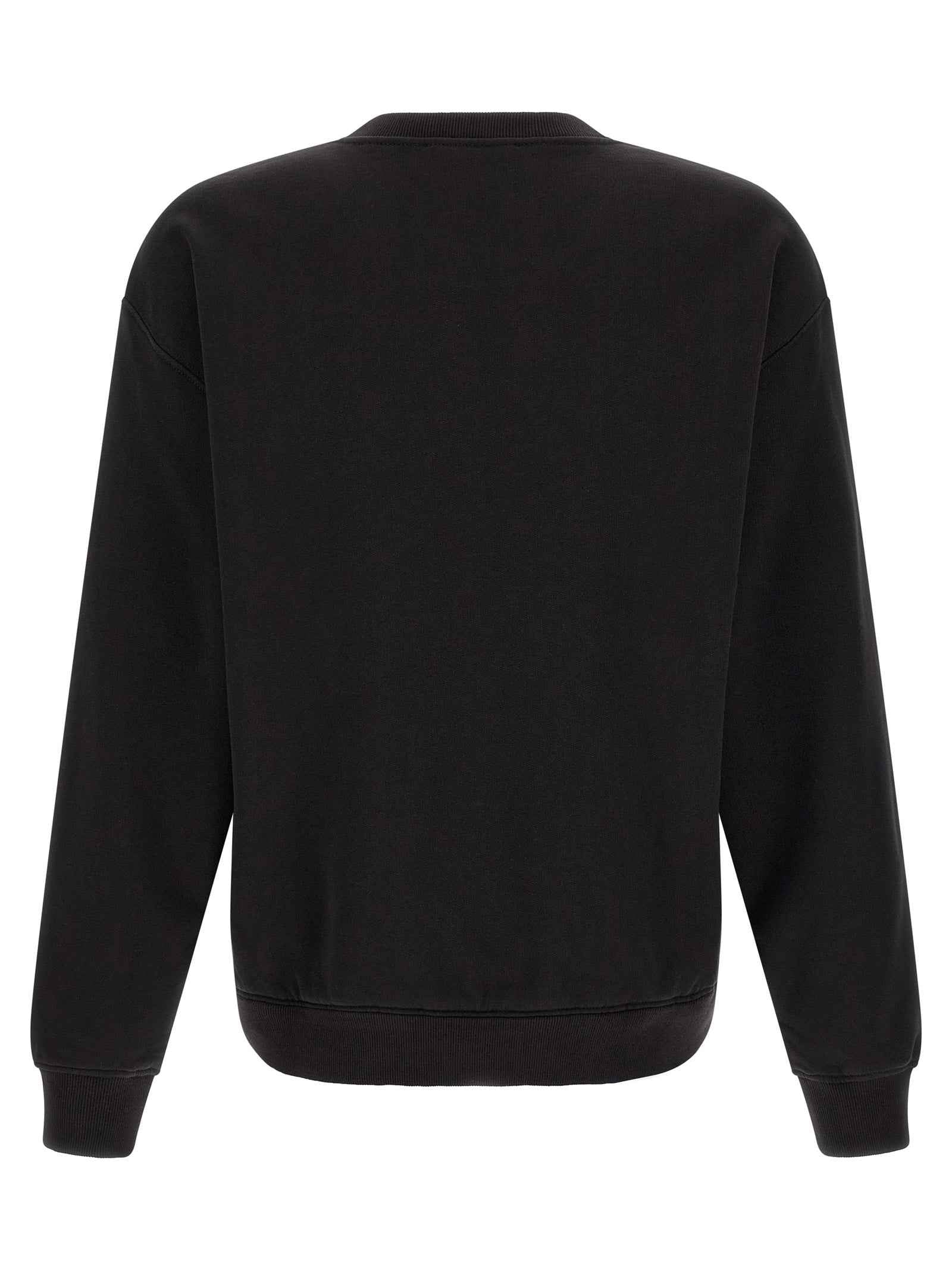 Black Cotton Sweatshirt