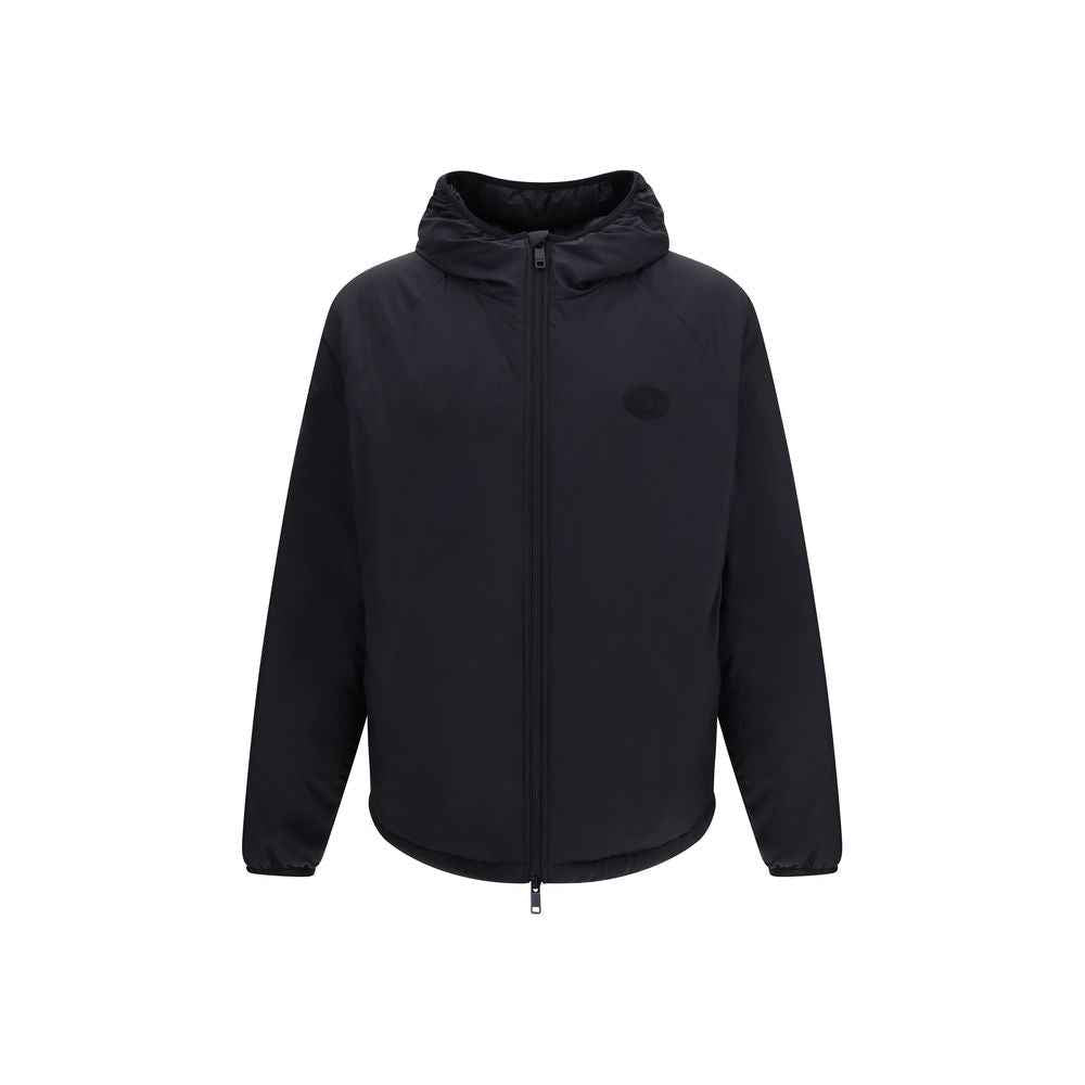 Black Nylon Shell Jacket