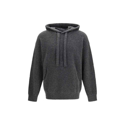 Gray Cashmere Hoodie