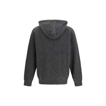 Gray Cashmere Hoodie