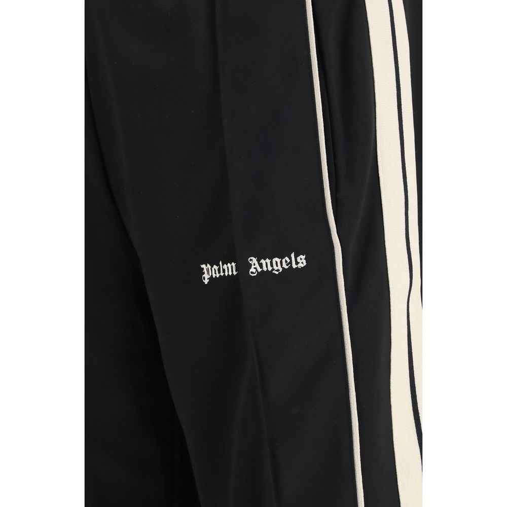 Black Polyester Joggers (Workout Pants)