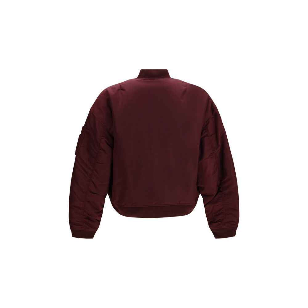 Bordeaux Nylon Bomber