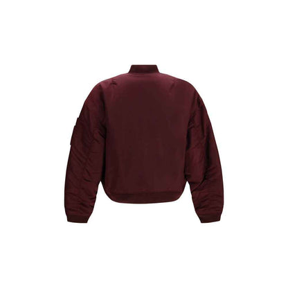 Bordeaux Nylon Bomber