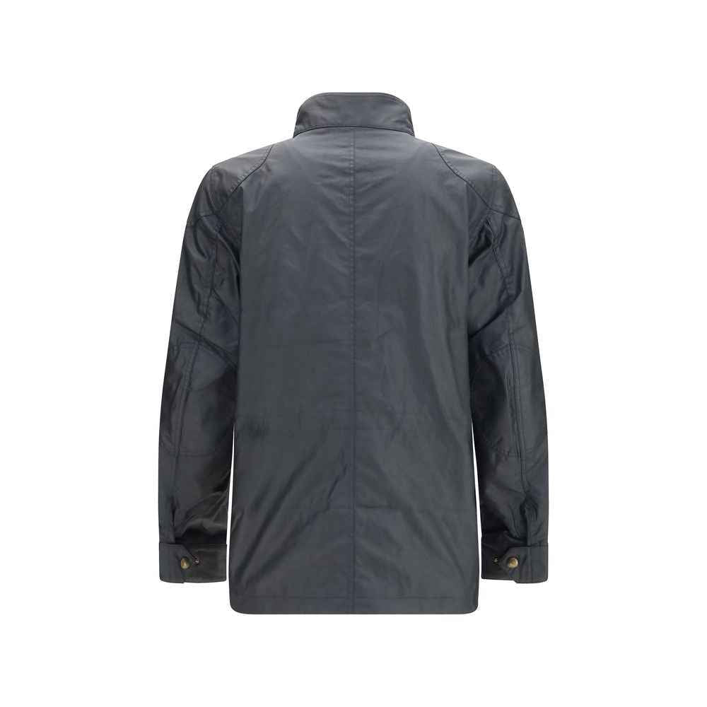 Blue Cotton Shell Jacket