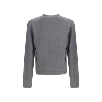 Gray Cotton Cardigan