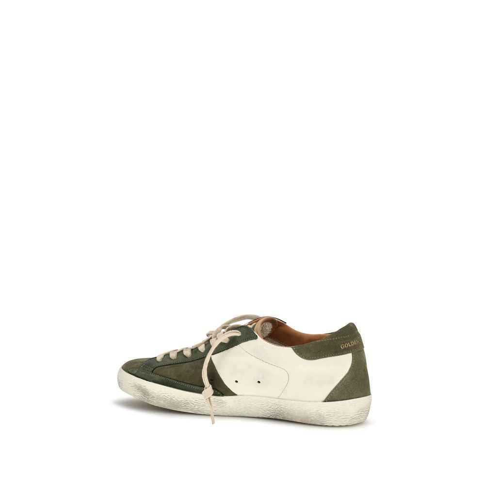 Bicolor Calf Leather Bos Taurus Sneakers