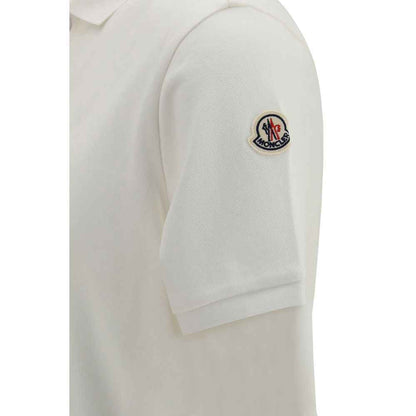 White Cotton Polo Shirt
