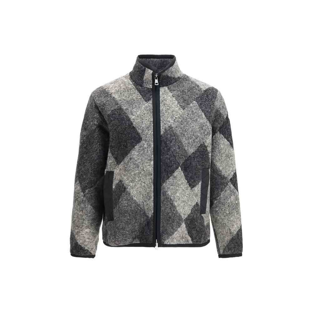 Gray Wool Oves Aries Full-Length Jacket