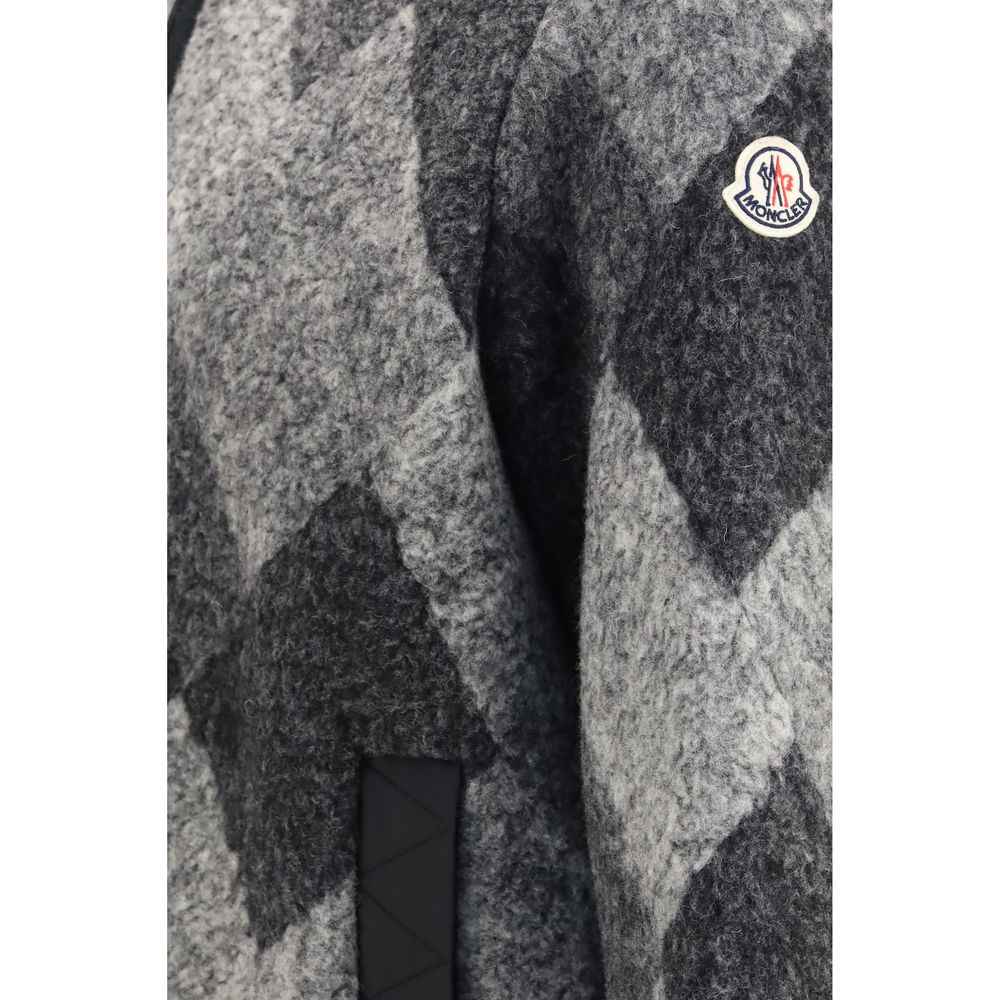 Gray Wool Oves Aries Full-Length Jacket