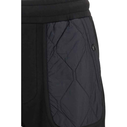 Black Cotton Athletic Pants