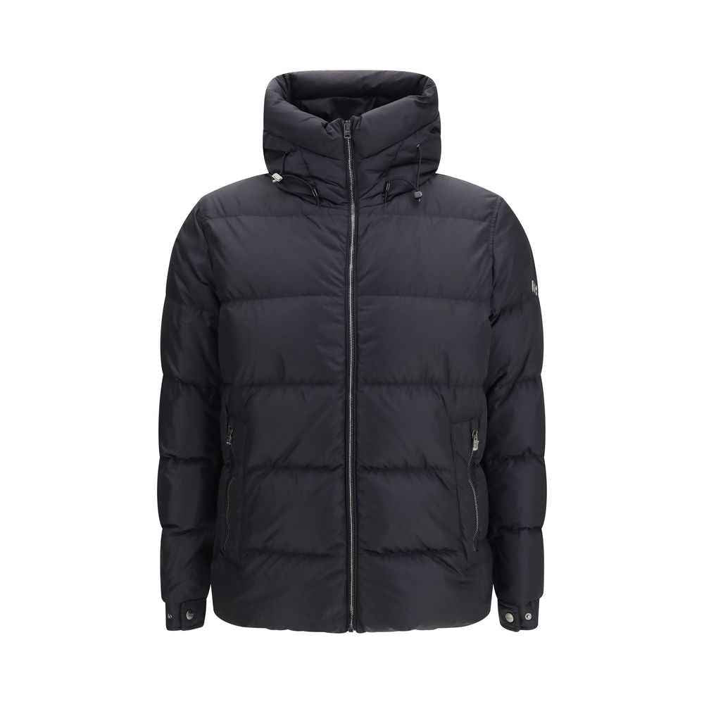 Black Goose Down Shell Jacket
